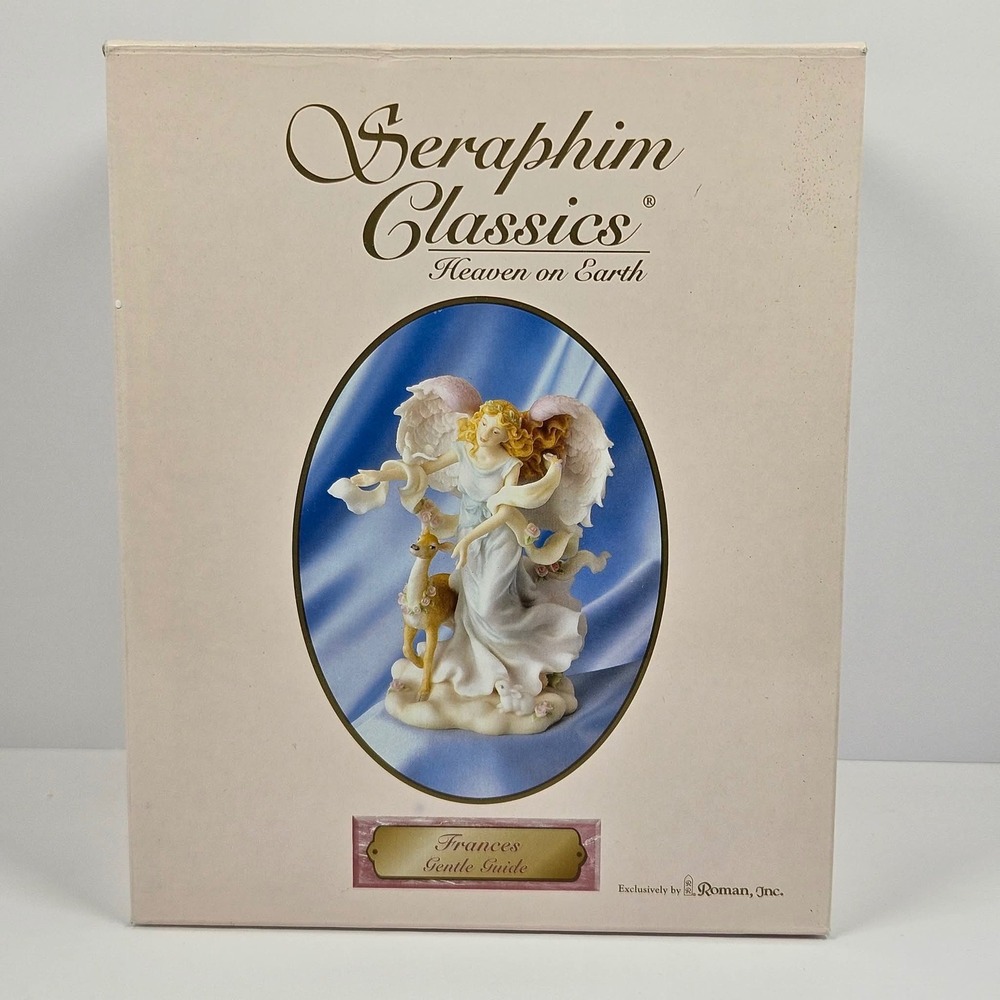 Seraphim Classics Frances Gentle Guide Angel Figurine Roman Inc 81871 With Box